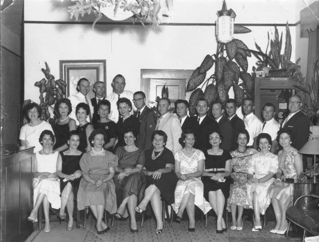 The Class of ’46, 15th reunion.